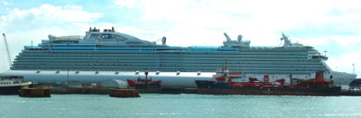 ROYAL PRINCESS (2013) @ Southampton docked in Ocean Terminal