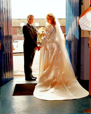 1990 - July 21st Julia & Wayne Adcock Wedding @ Burton Mosley Street Citadel