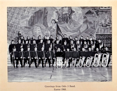 1968 Easter Visit of Oslo 3 Band - Bandmaster Kjell Skagmo