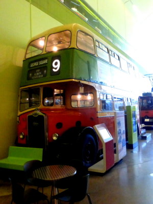 Glasgow B52 (1949) Albion Venturer 9 Double Decker @ Riverside Museum Glasgow