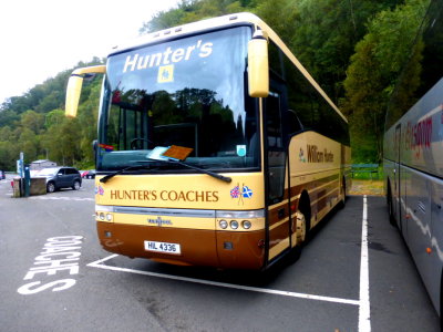 HUNTERS Coaches of Loanhead (HIL 4336) @ Loch Katrine, Scotland