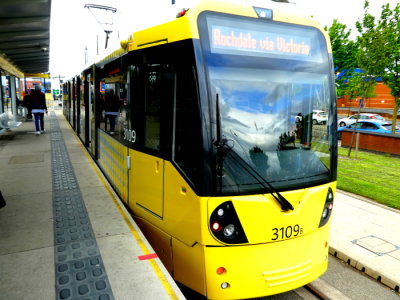 3109 (2016) Bombardier M5000 Flexity Swift @ Ashton-under-Lyne Terminus