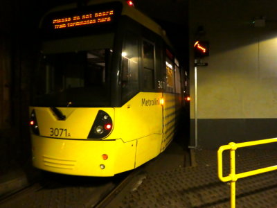 3071 (2016) Bombardier M5000 Flexity Swift @ Picadilly