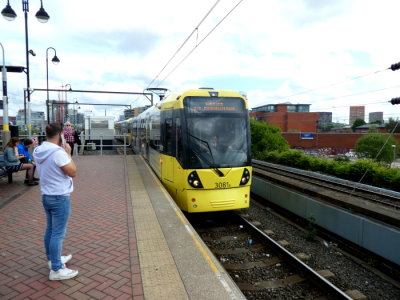 3081 (2016) Bombardier M5000 Flexity Swift @ Cornbrook