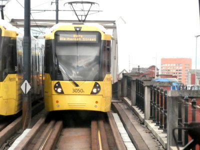 3050 (2016) Bombardier M5000 Flexity Swift on Bury Line