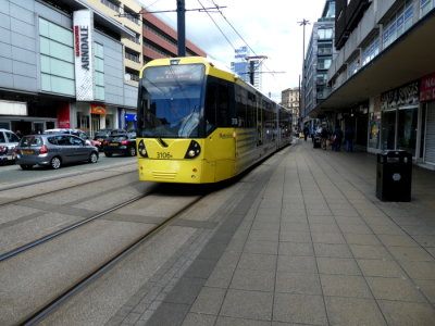 3106 (2016) Bombardier M5000 Flexity Swift @ High Street