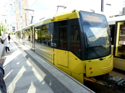 3071 (2016) Bombardier M5000 Flexity Swift @ Media City UK