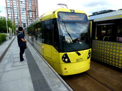 3077 (2016) Bombardier M5000 Flexity Swift @ Media City UK