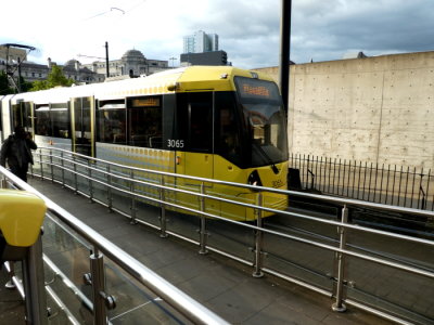 3065 (2016) Bombardier M5000 Flexity Swift @ Deansgate - Castlefields