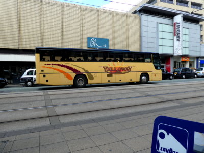 YELLOWAY COACHES of Oldham @ High Street, Manchester