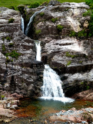 Scotland - Argyle & Bute - Glencoe Waterfall