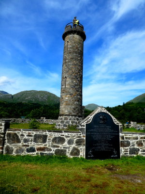 Scotland - Inverness-shire - Glenfinnan Monument