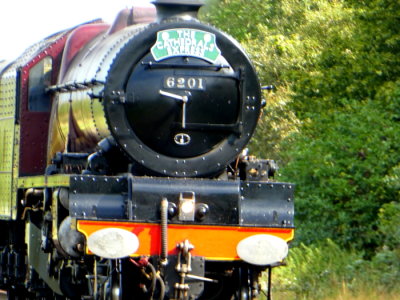 (46204) Princess Elizabeth (4) @ Claymills Crossing, Burton-on-Trent - Approaching