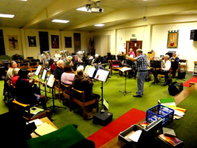 2017 - February -10 Burton Citadel Open Band Practice