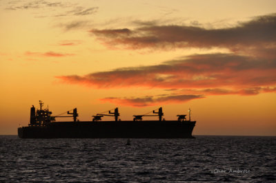 Tanker off the Coast of Morocco