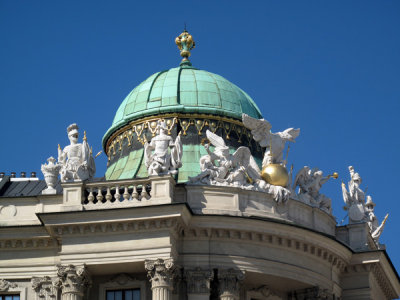 Architectural Detail Vienna's Michaelerplatz