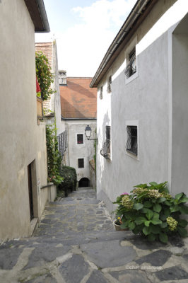 Narrow Alley off the Main Street