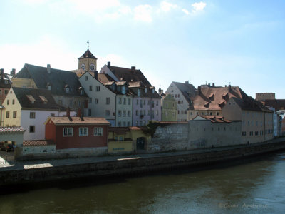 Regensburg River Embankment