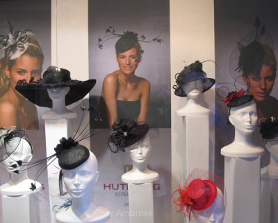 Hats Window Display