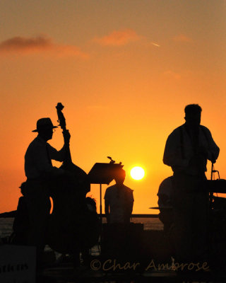 Musicians on the Pier