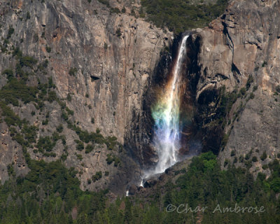 Bridleveil Falls Rainbow