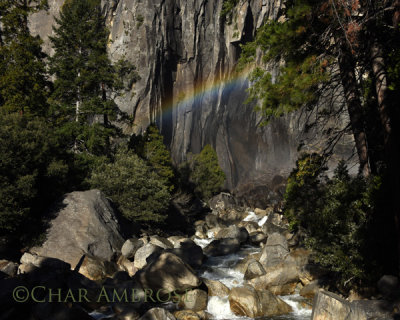 Yosemite Falls Rainbow 