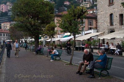 Afternoon Leisure, Lake Como Waterfront