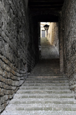 Old Brick Passage Way in Spoleto