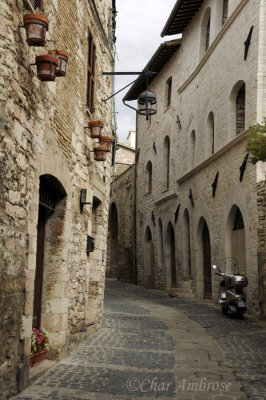 Street Scene in Assisi