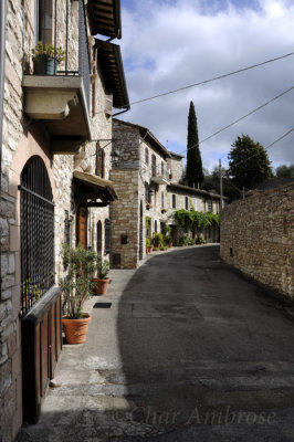 Winding Street in Assisi