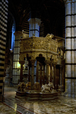 Pisano Pulpit in the Siena Duomo