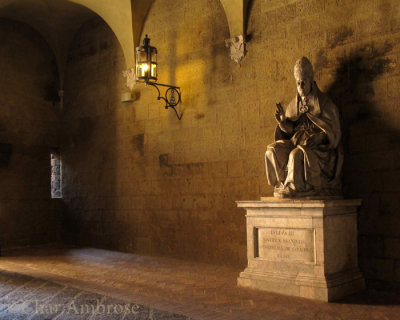 Statue of a Pontifex Maximus in Siena