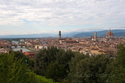 View of Florence from Piazzale Michelangelo