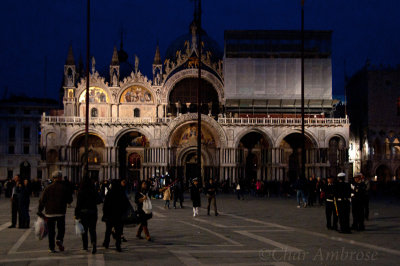 St Mark's Basilica at Night