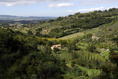 Valley View from Chiusi