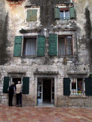 Window Shopping in Kotor