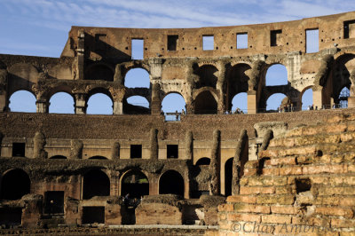 Inside the Colosseum