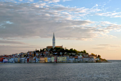 Leaving Rovinj at Sunset