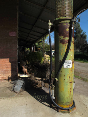 Old Gasoline Pump in Hornitos 