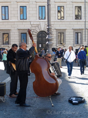 Street Musians in Piazza Navona