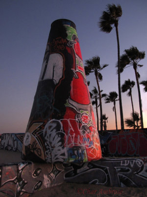 Part of the Venice Beach Art Wall Project