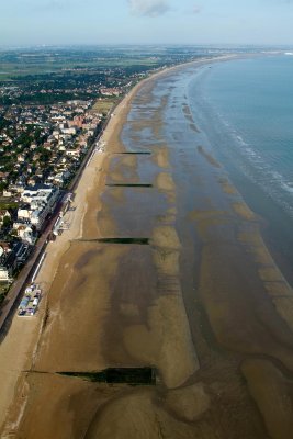 La plage de Cabourg
