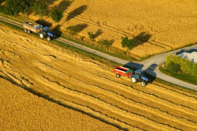 Moissons en Lauragais