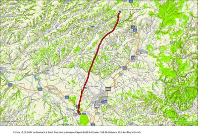 3e étape : Montech (82) - Saint Paul de Loubressac (46)