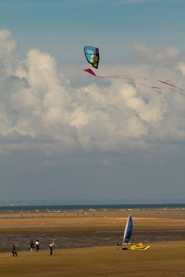 The Cabourg beach