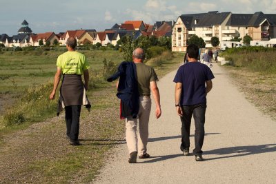 From left to right : JJ, Alain and Patrice