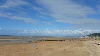 The Cabourg beach