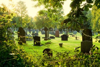Cemetery at saint Johns Farm