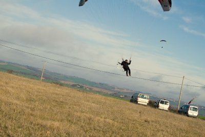 Alain dans la pente finale