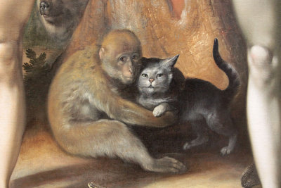Detail of a painting in the Rijks